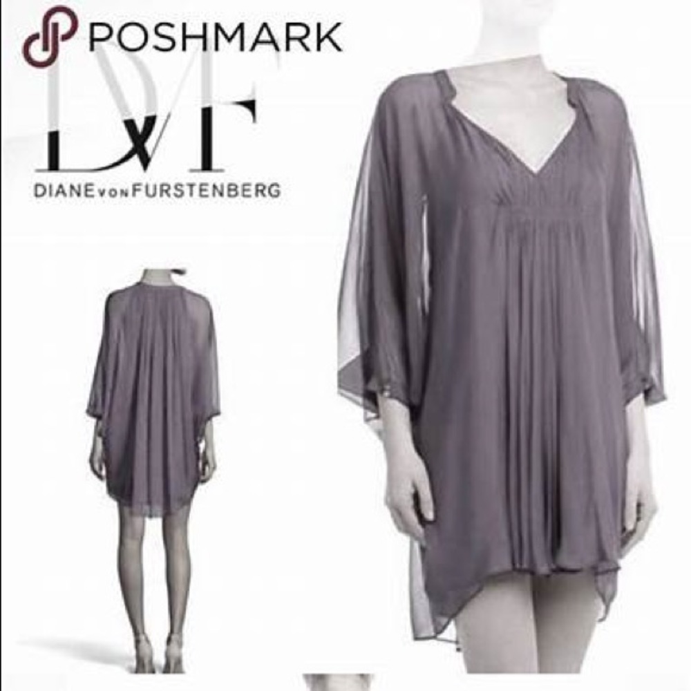 DVF Fluerette silk dress